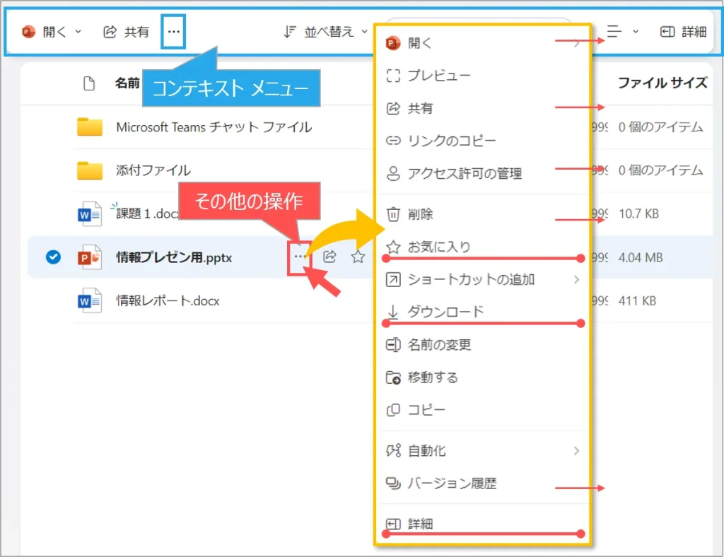 OneDrive基本操作